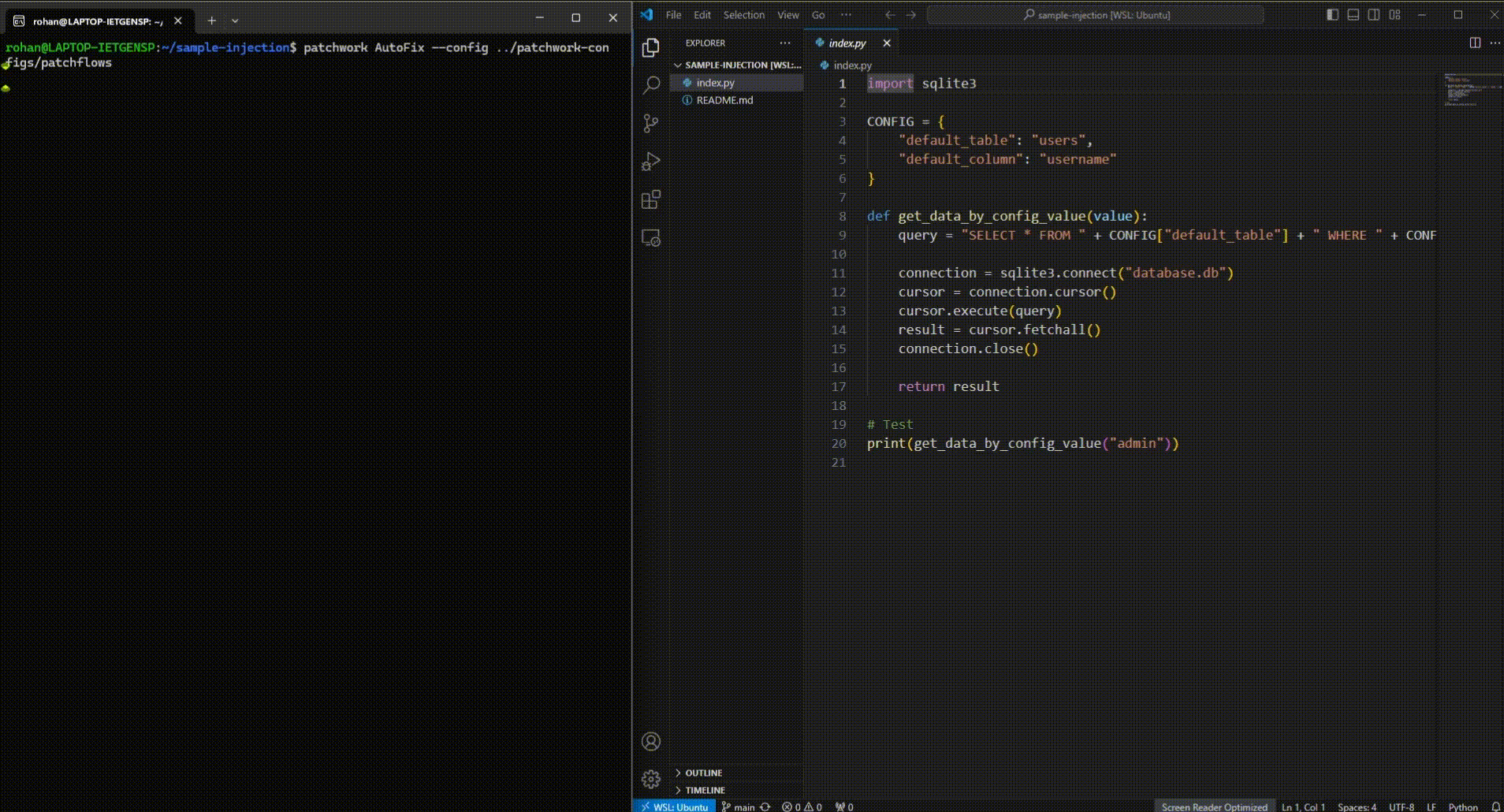 Patchwork CLI