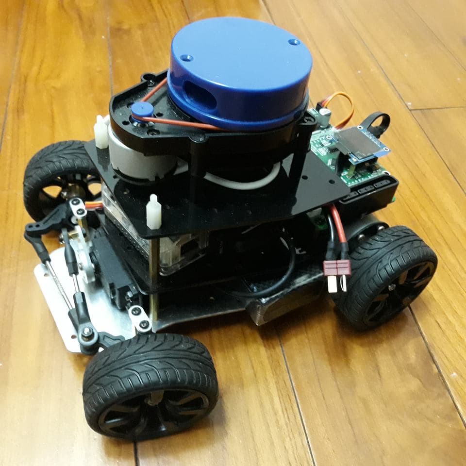 HyphaROS MPC MiniCar 仿真截图