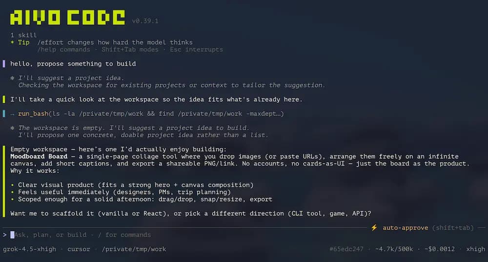 Aivo Chat UI