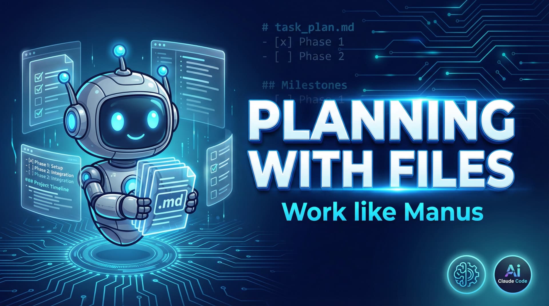 Planning with Files Banner