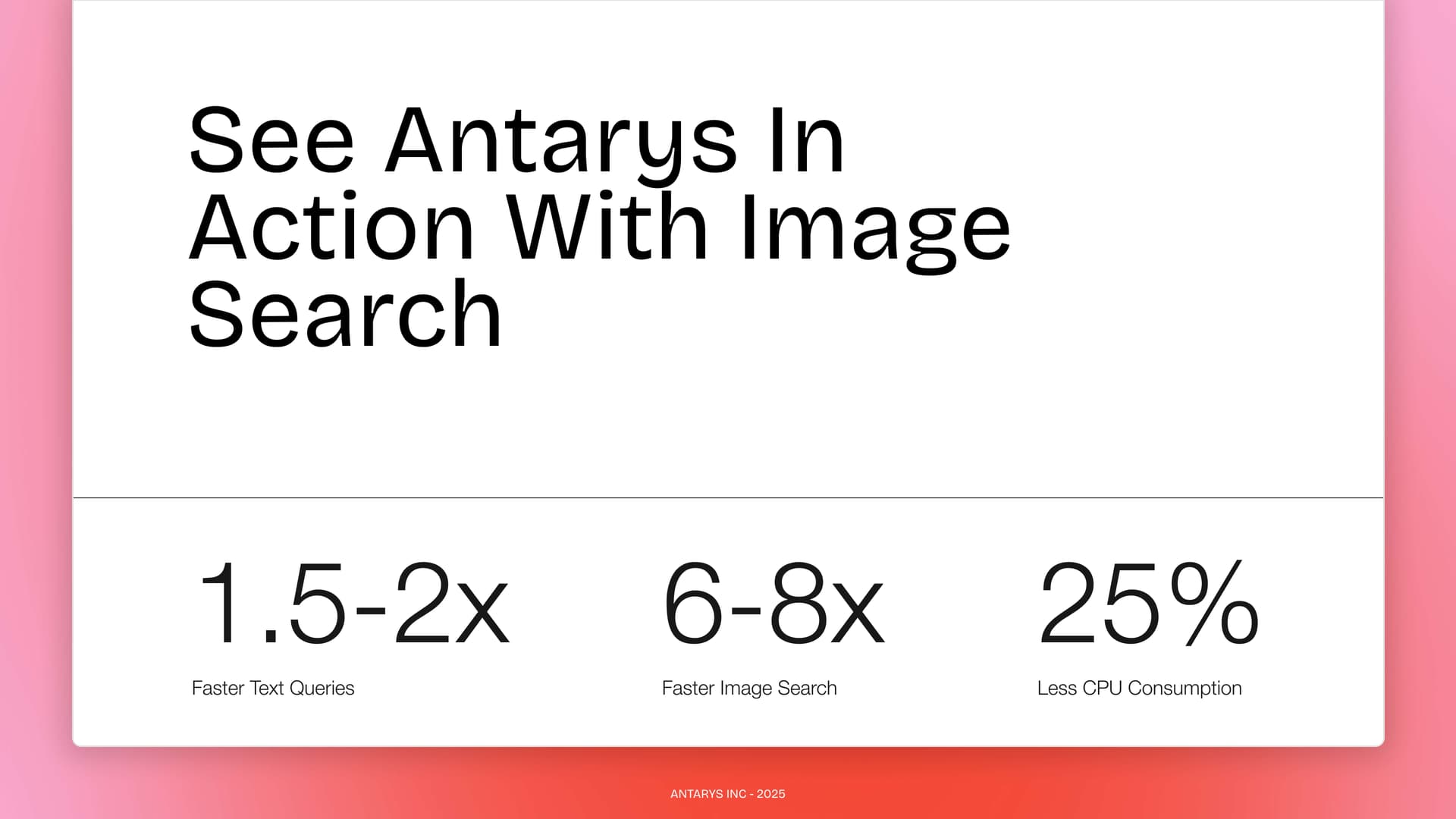 Antarys 架构展示