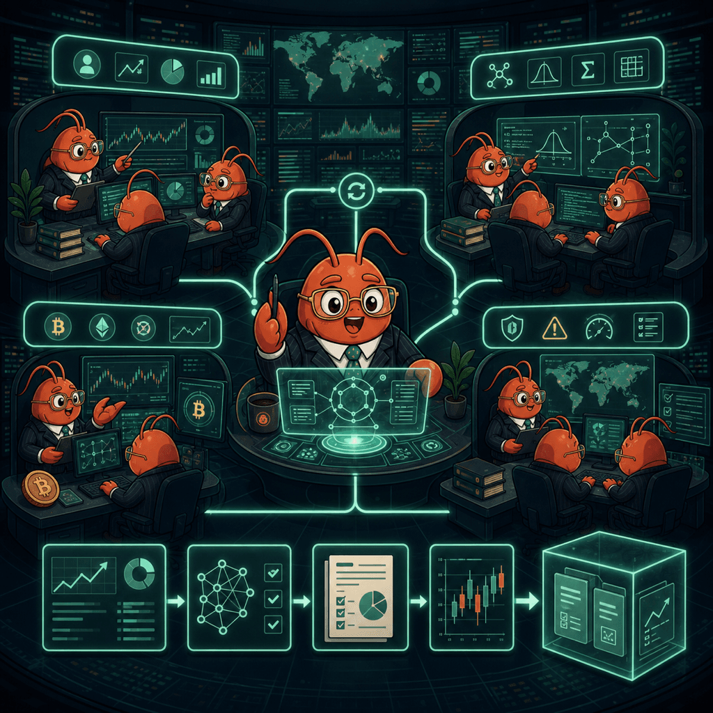 多智能体交易团队架构