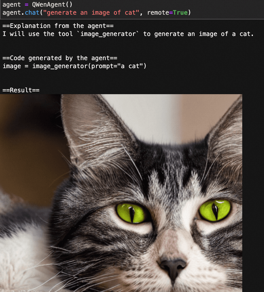 HuggingFace Agent对话示例
