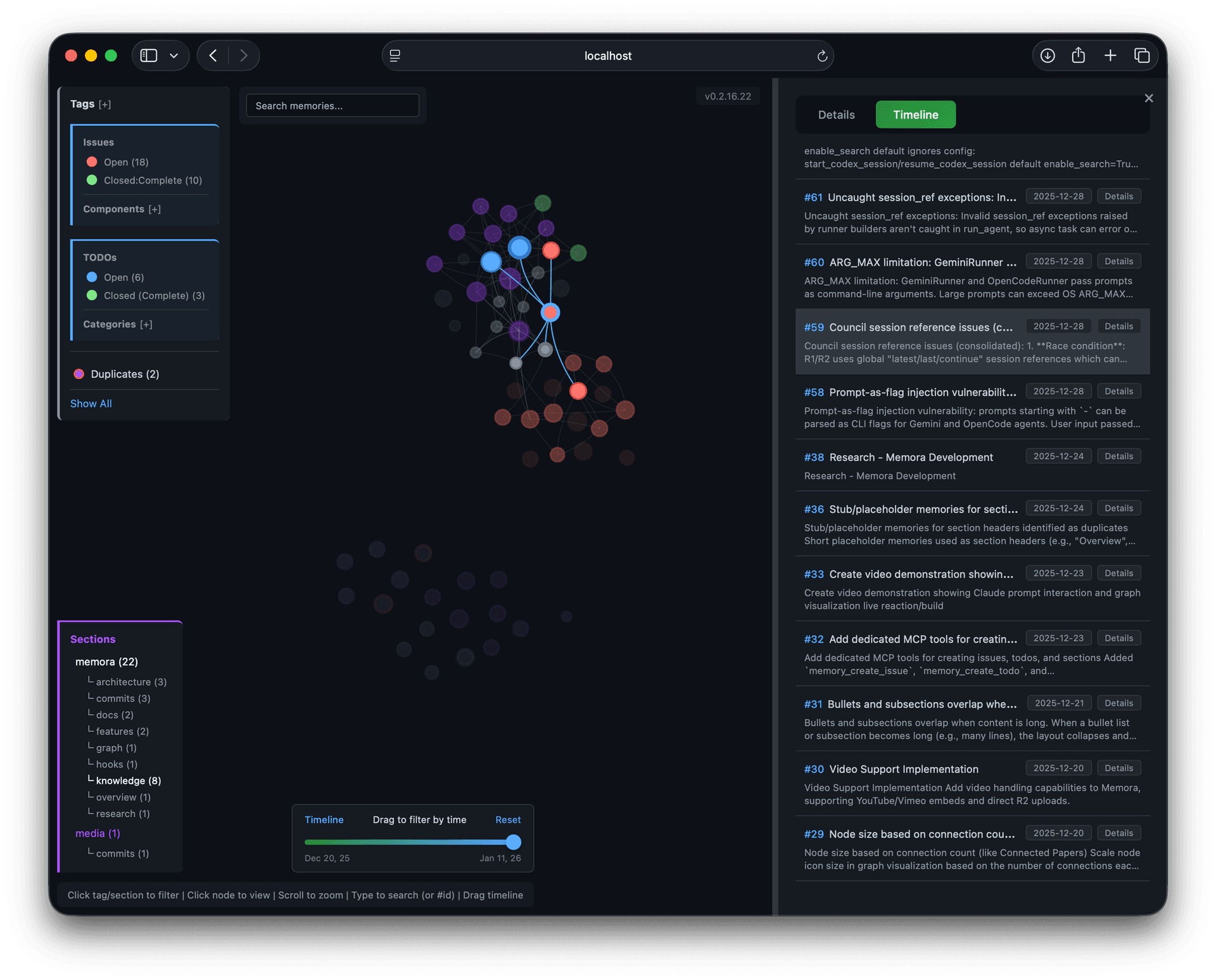 UI Timeline