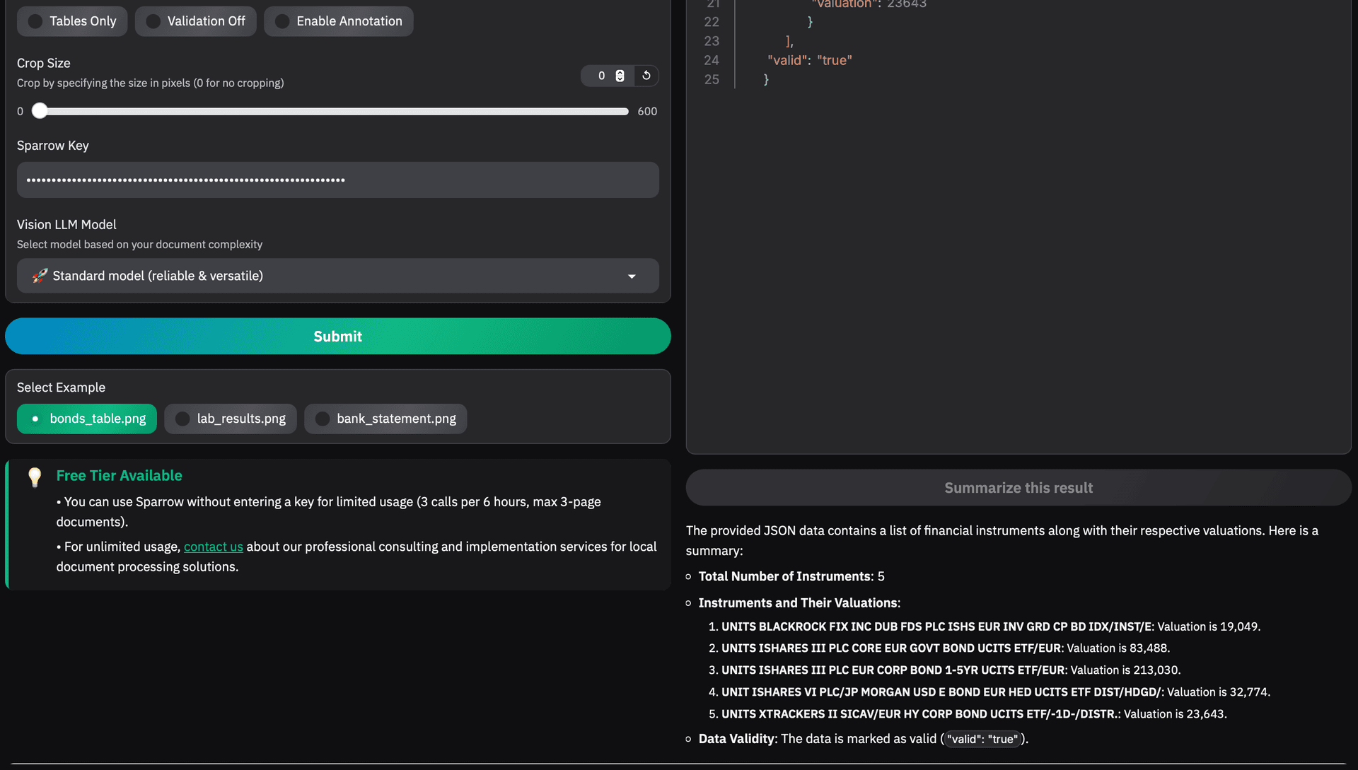 Sparrow Web UI 界面