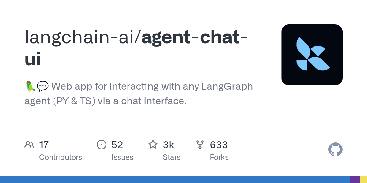Agent Chat UI 项目封面