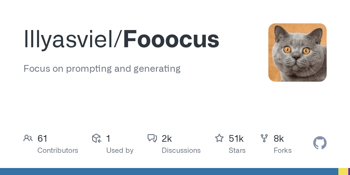Fooocus GitHub 封面图