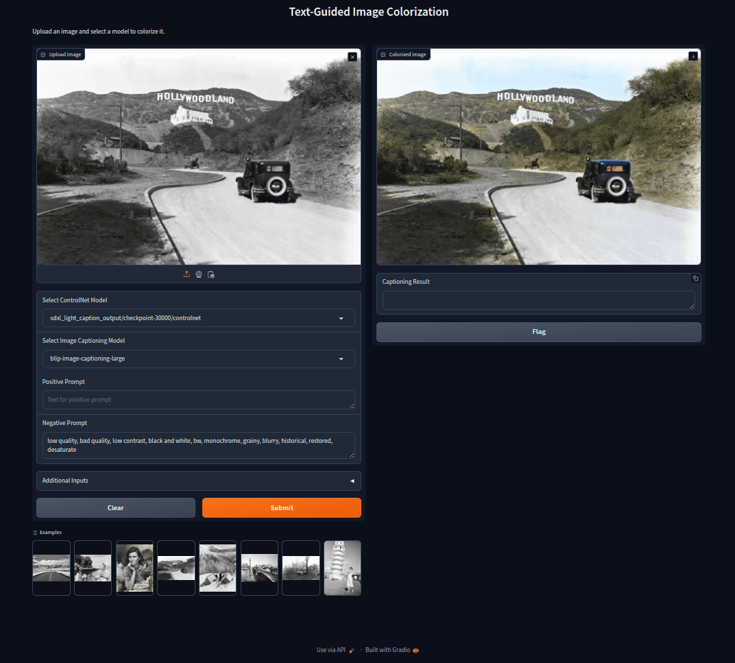 Gradio Web UI 界面