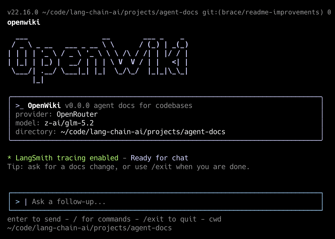 OpenWiki 项目截图