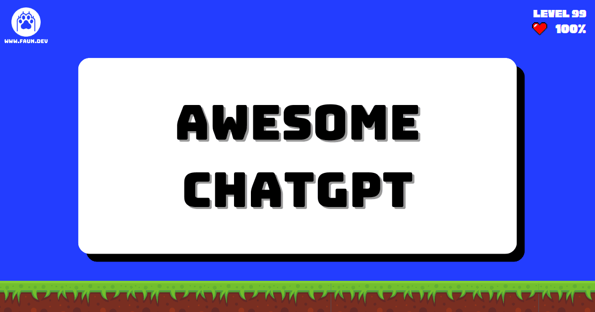 awesome-chatgpt 项目封面