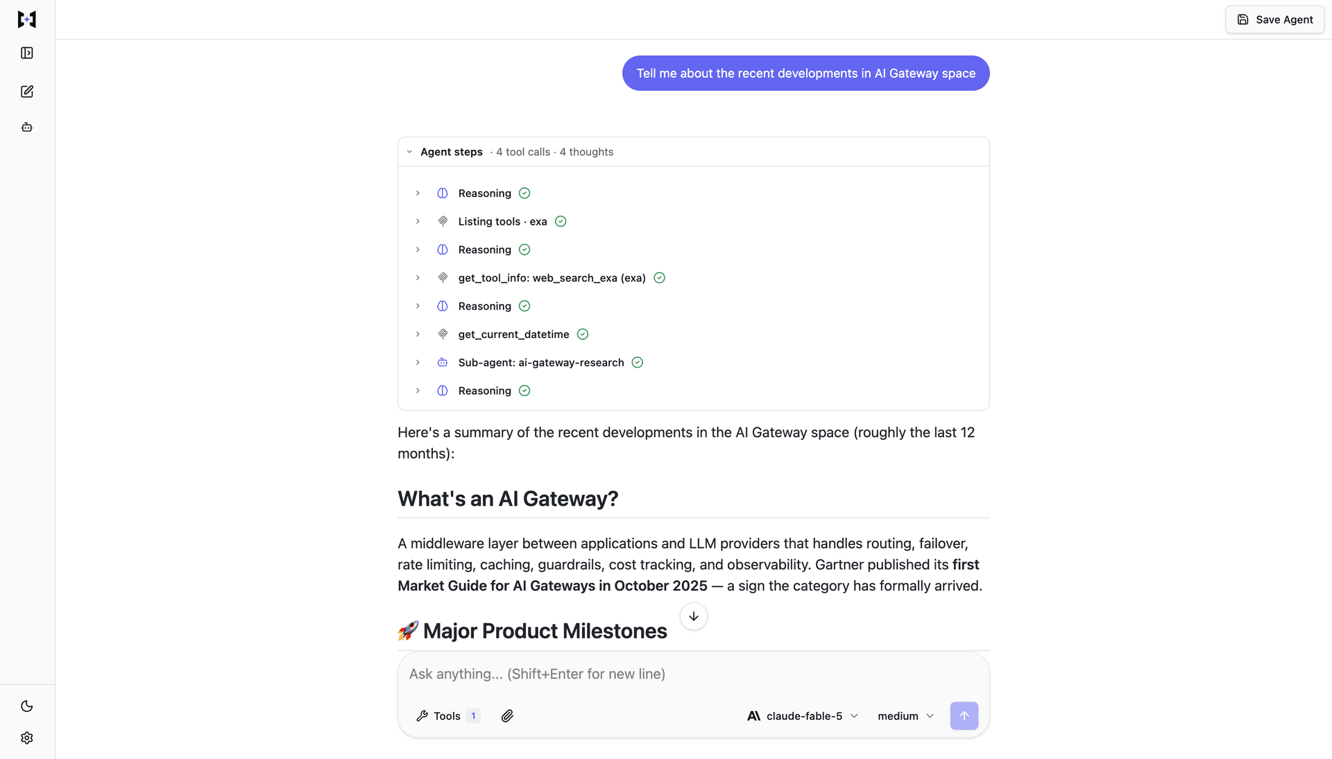 TrueForge Chat UI 界面