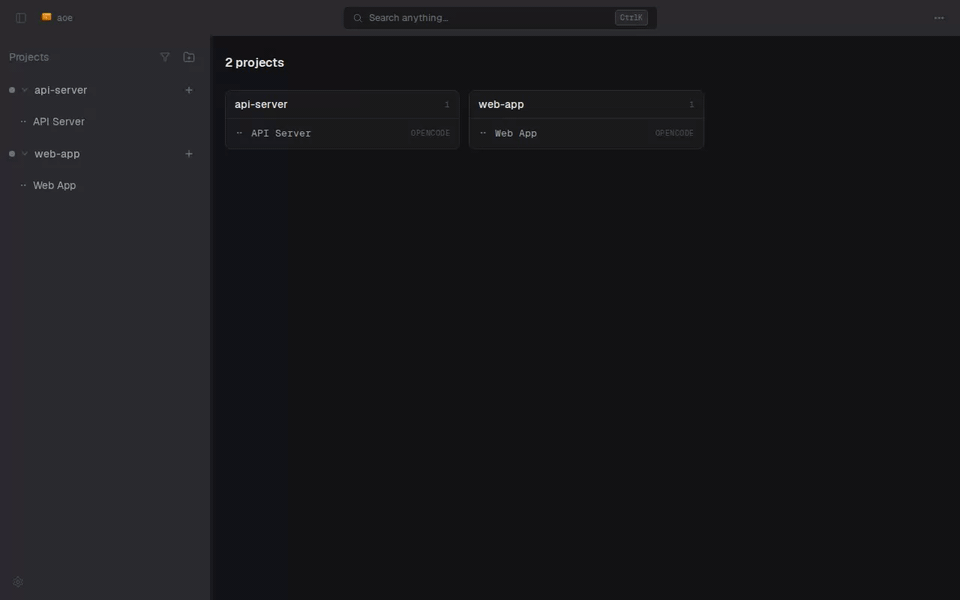 Web Dashboard 截图