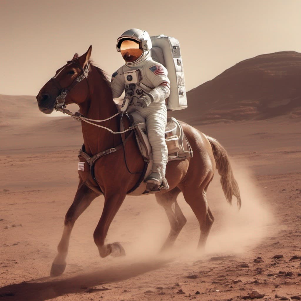 SDXL astronaut 样例1