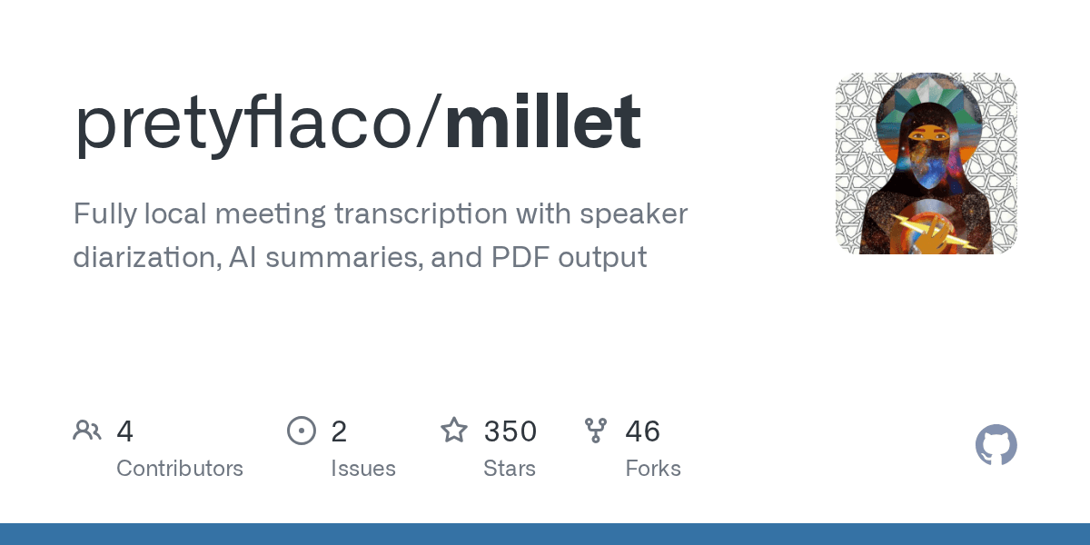 Millet GitHub 仓库