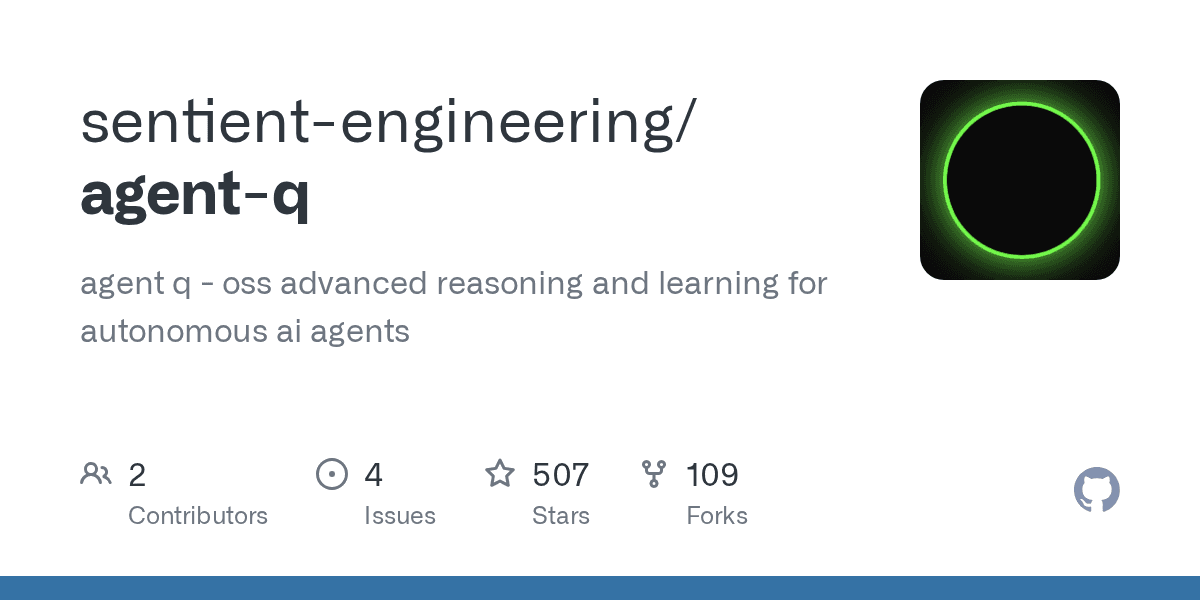 Agent Q GitHub 封面