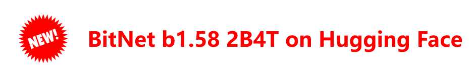 BitNet 模型发布头图