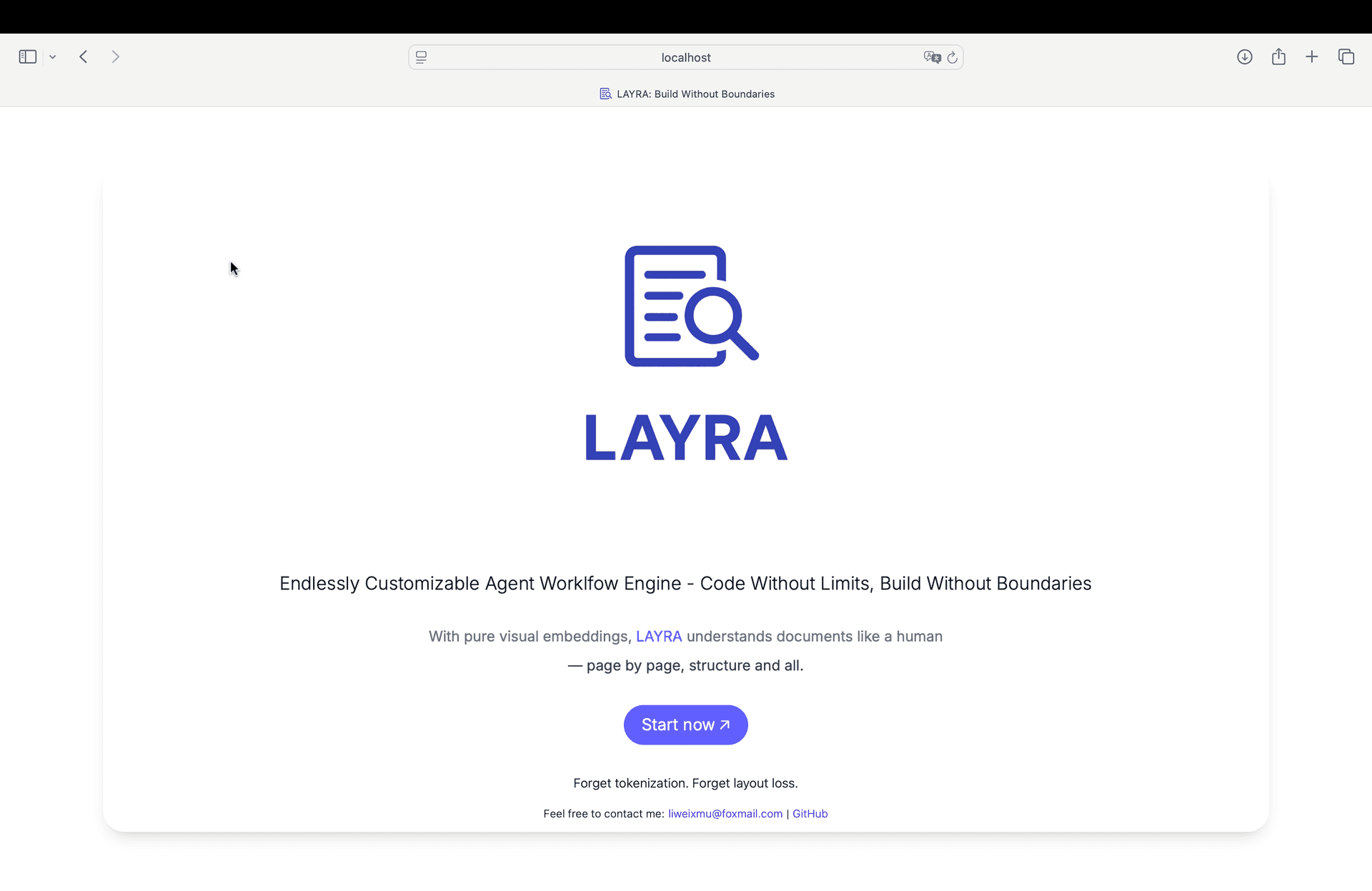 LAYRA 首页
