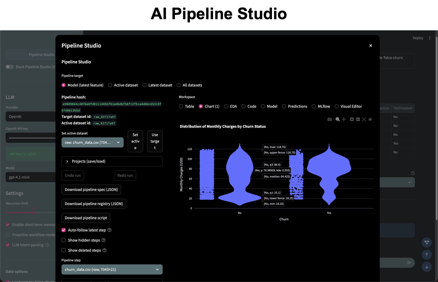 Pipeline Studio 截图