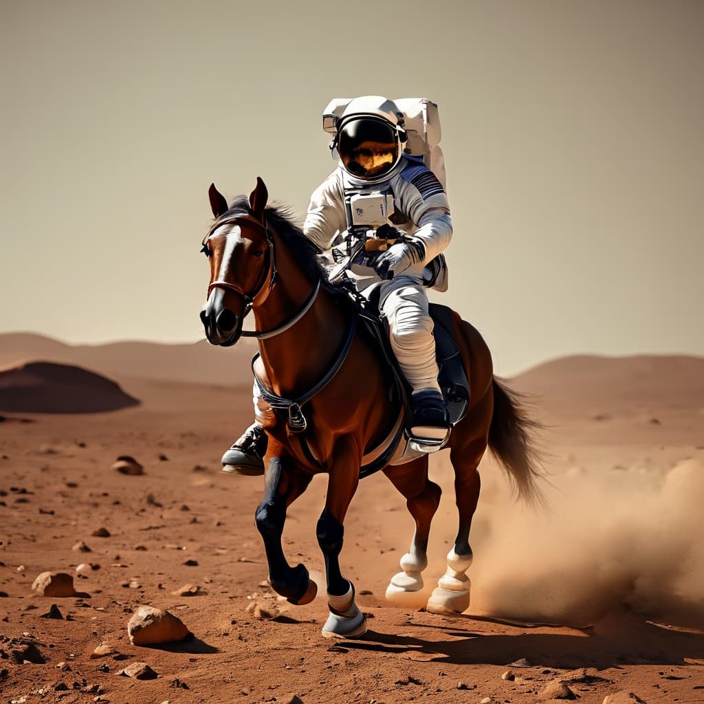 SANA-Sprint astronaut 样例3