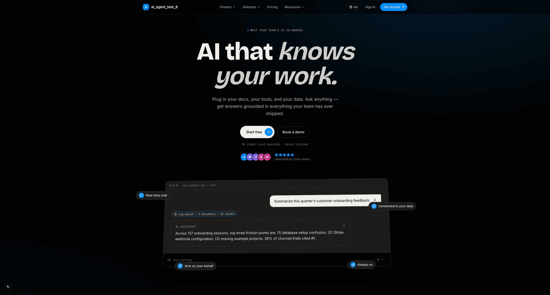 Landing Page 预览