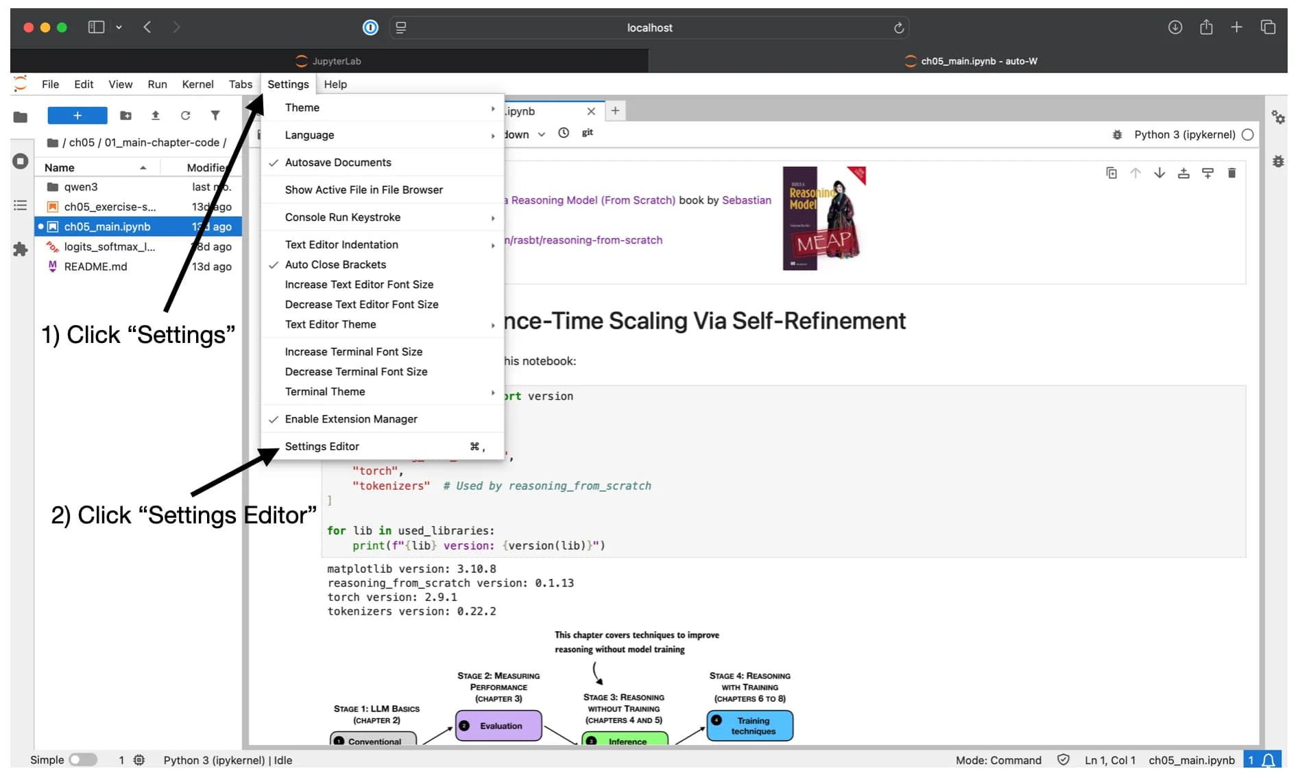 Jupyter Notebook 运行界面