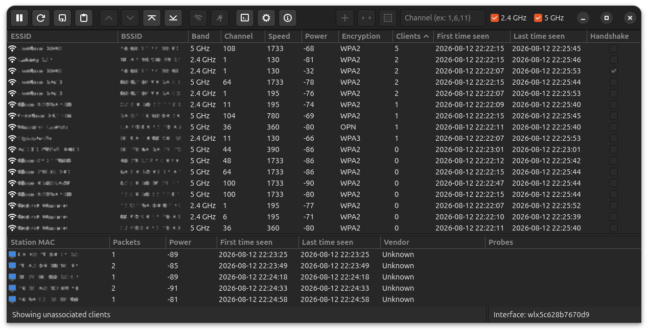 Airgorah 操作界面