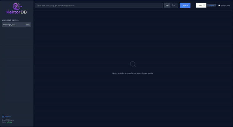 KektorDB Demo