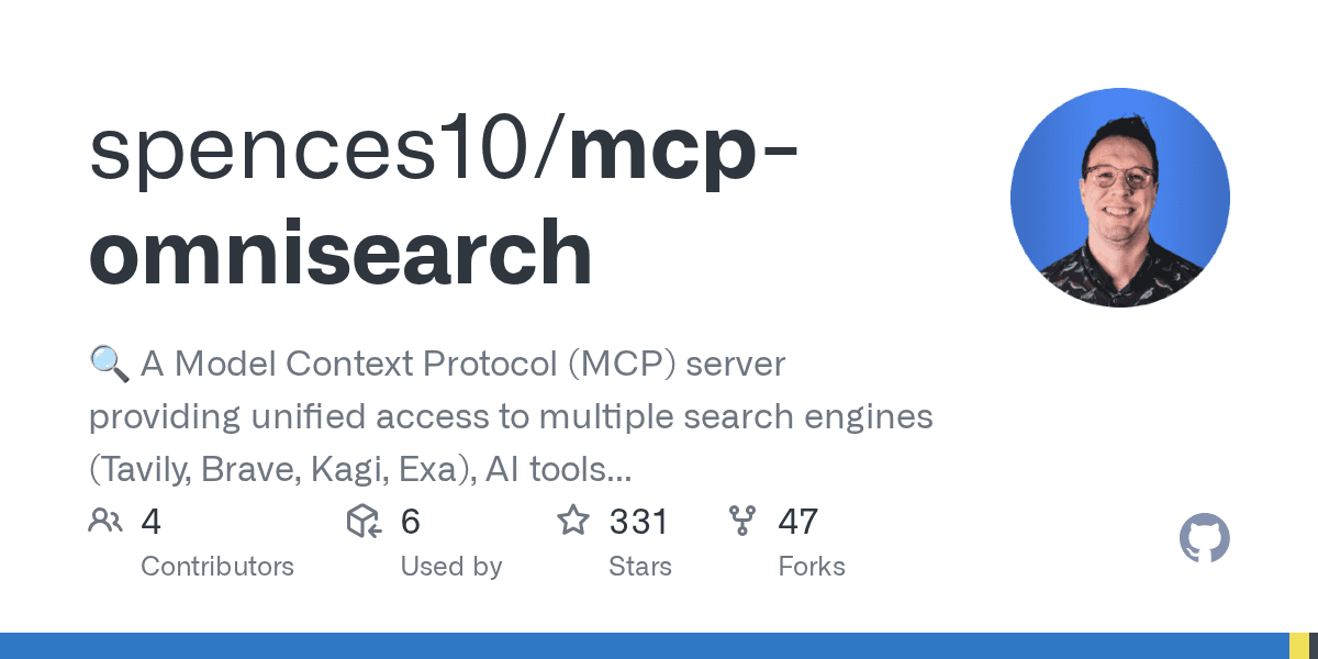 MCP Omnisearch GitHub Open Graph
