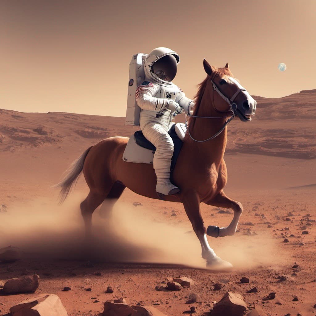 SDXL astronaut 样例3