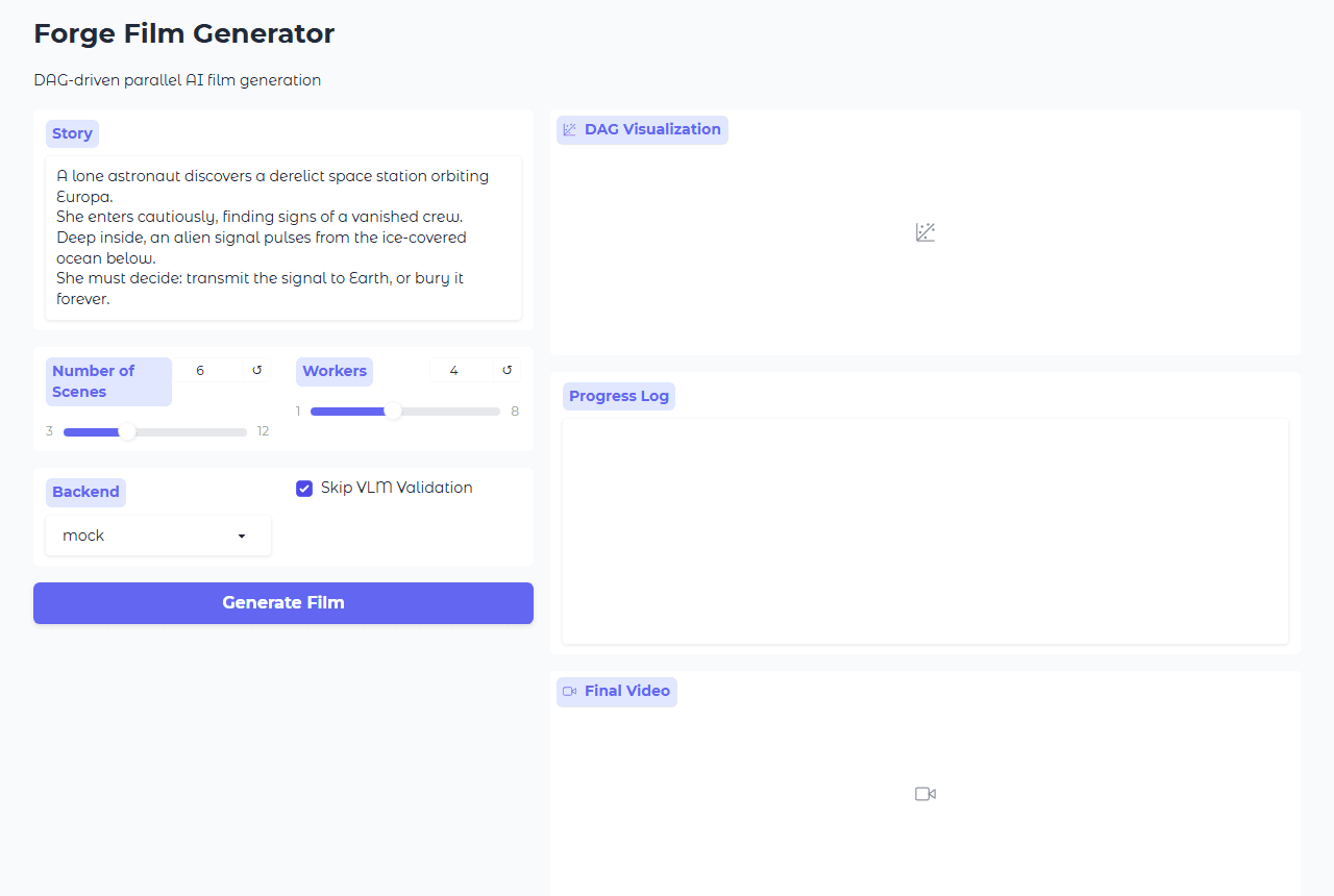 Web UI 截图