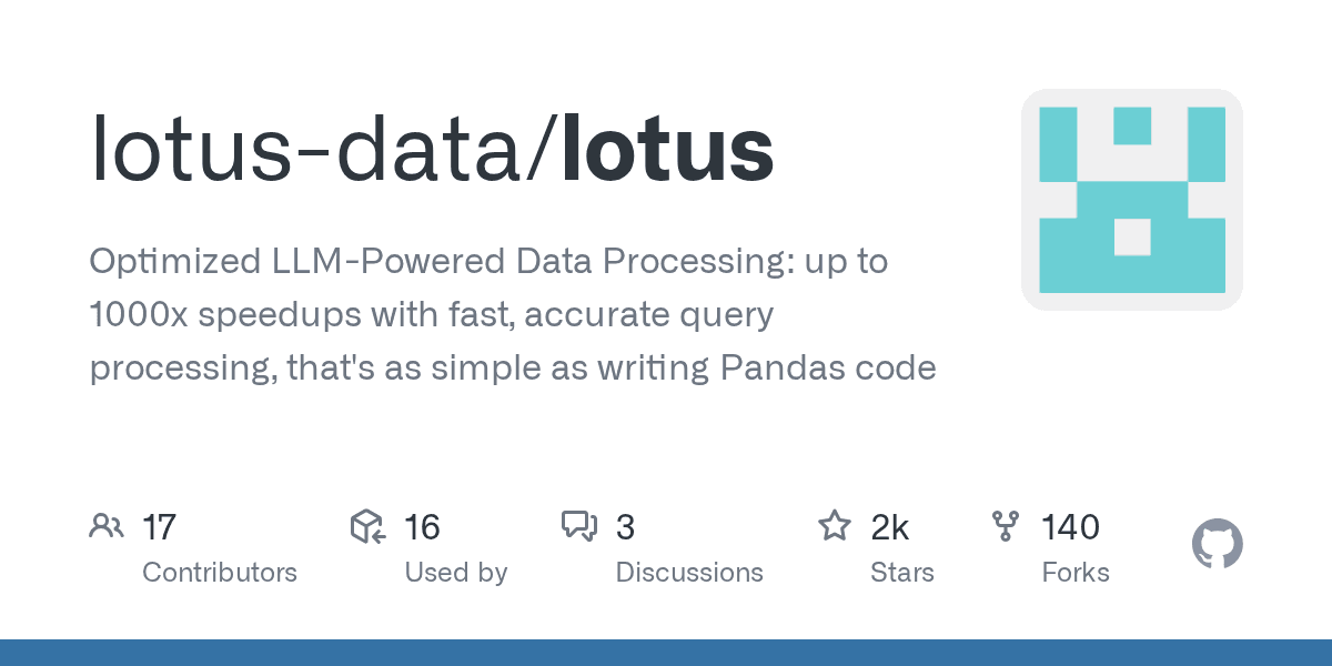 LOTUS 仓库封面