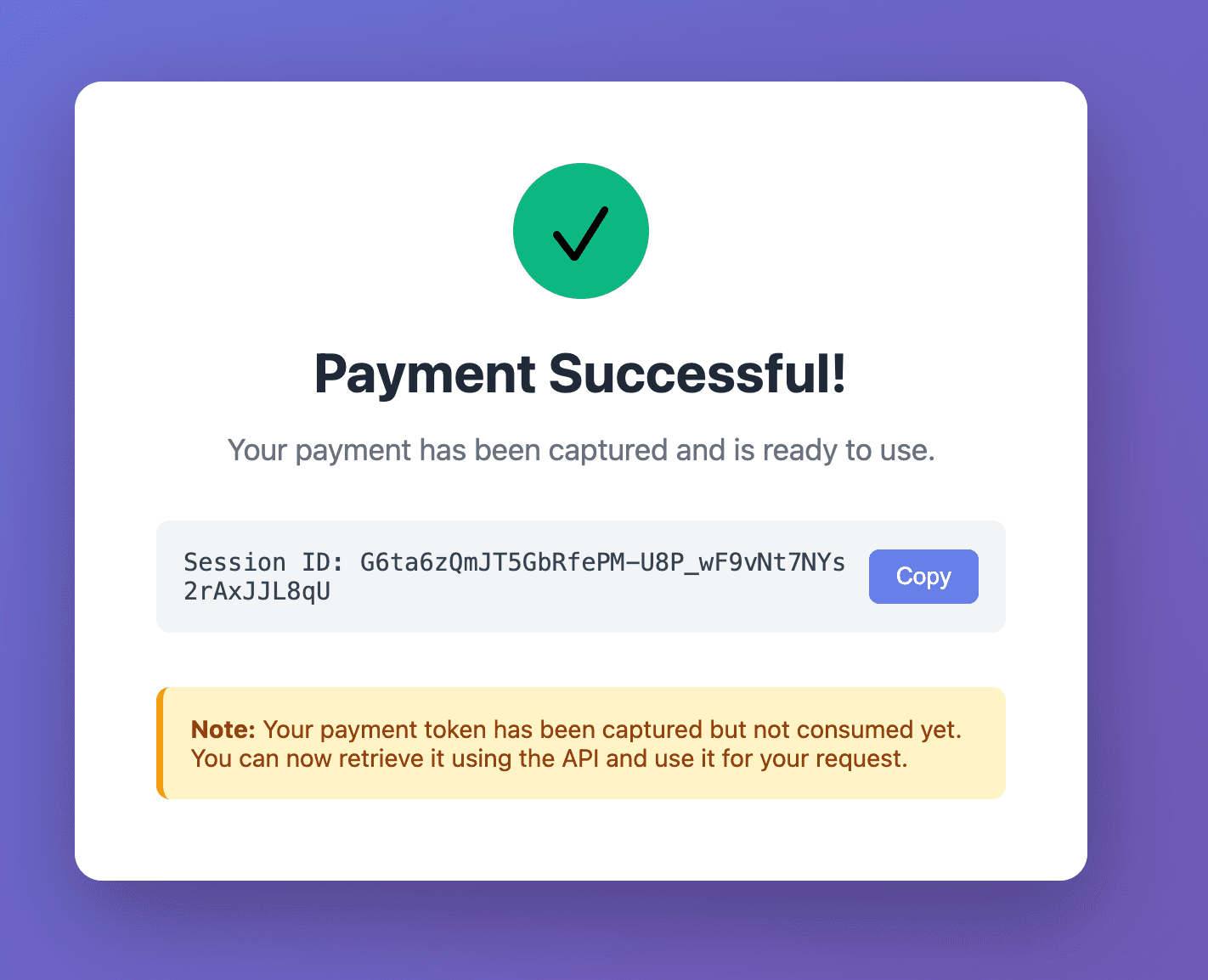 Payment Success