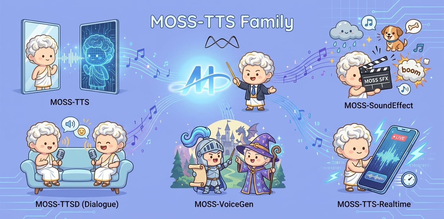 MOSS-TTS全家福