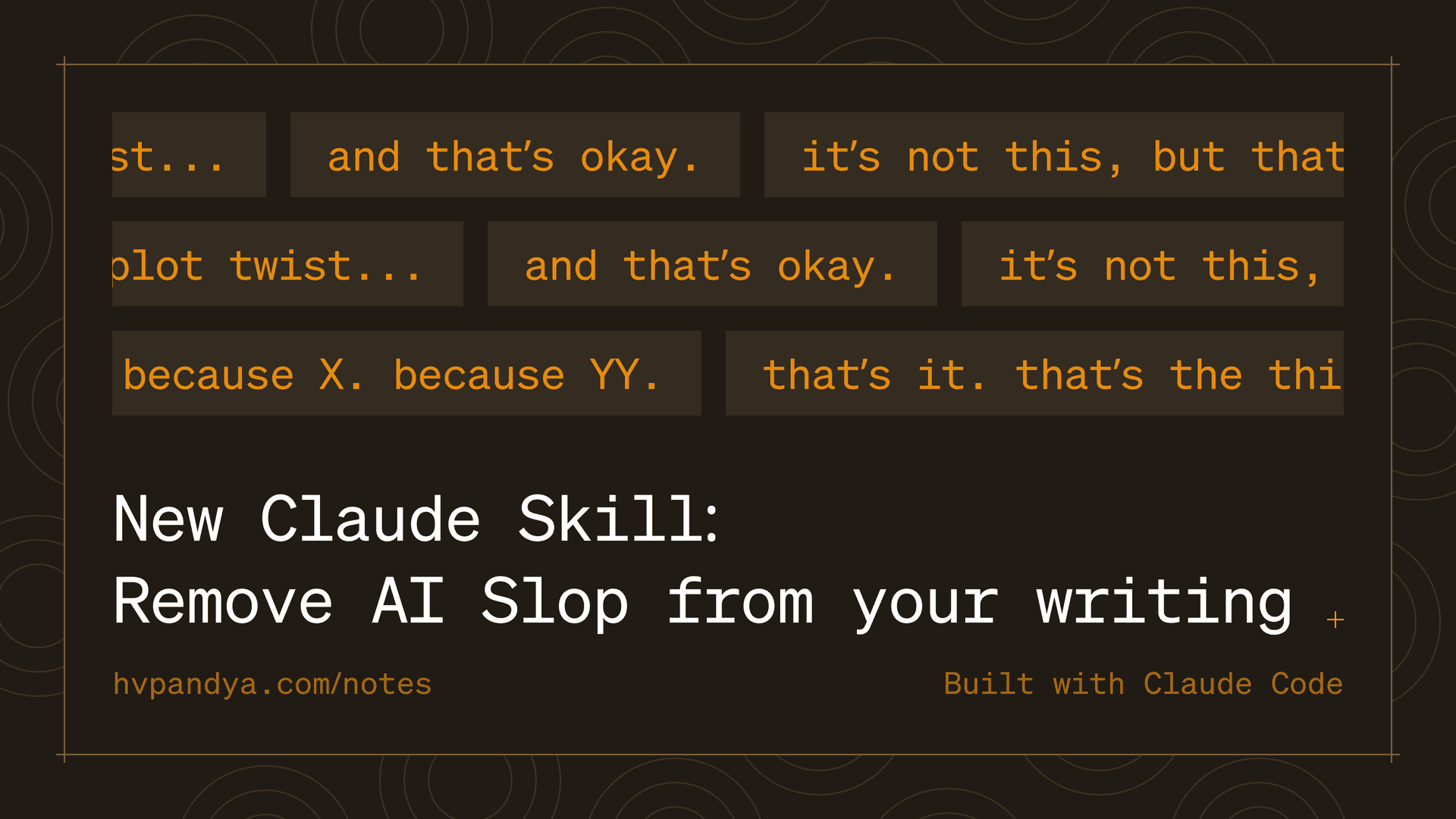 Stop Slop 文件结构