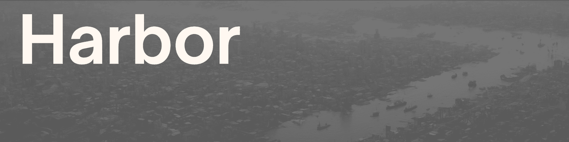 Harbor 服务架构