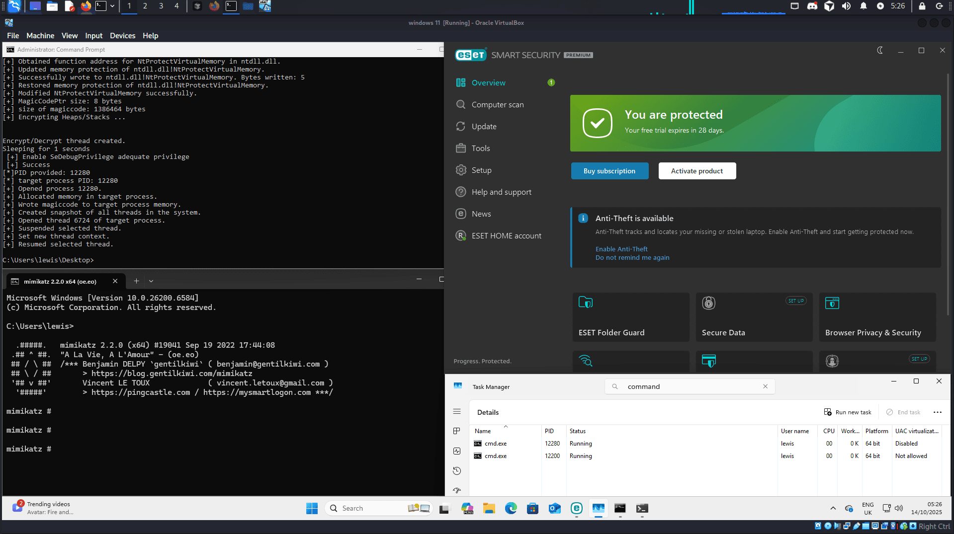 EDR Bypass Demo