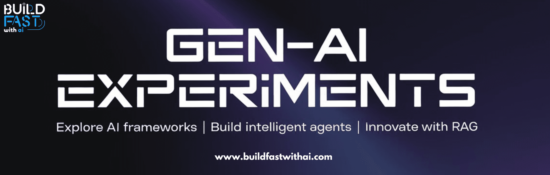 BuildFastWithAI 项目Banner