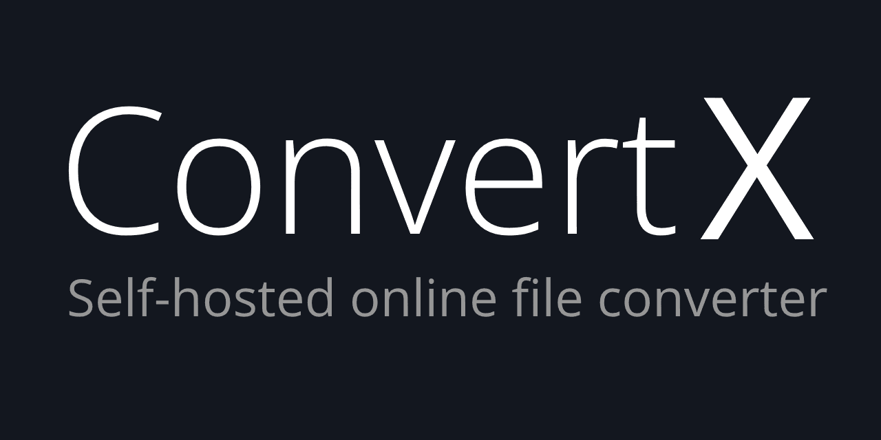 ConvertX 截图 1