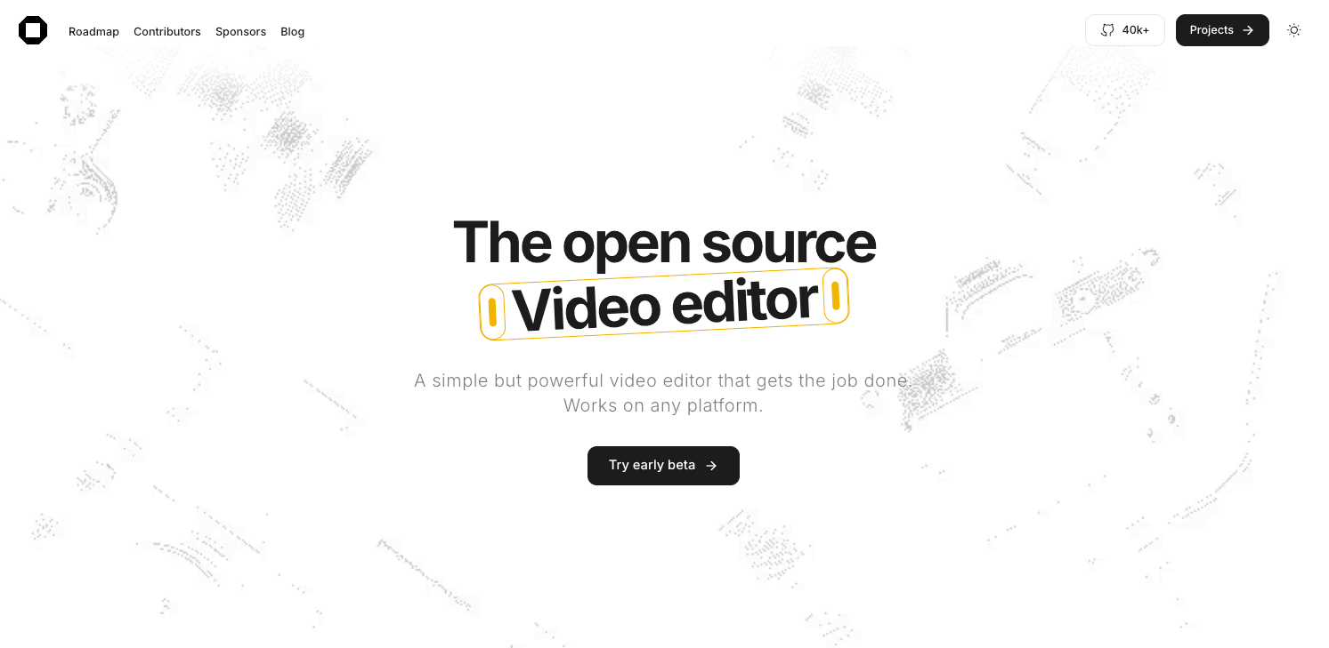 OpenCut 截图 1