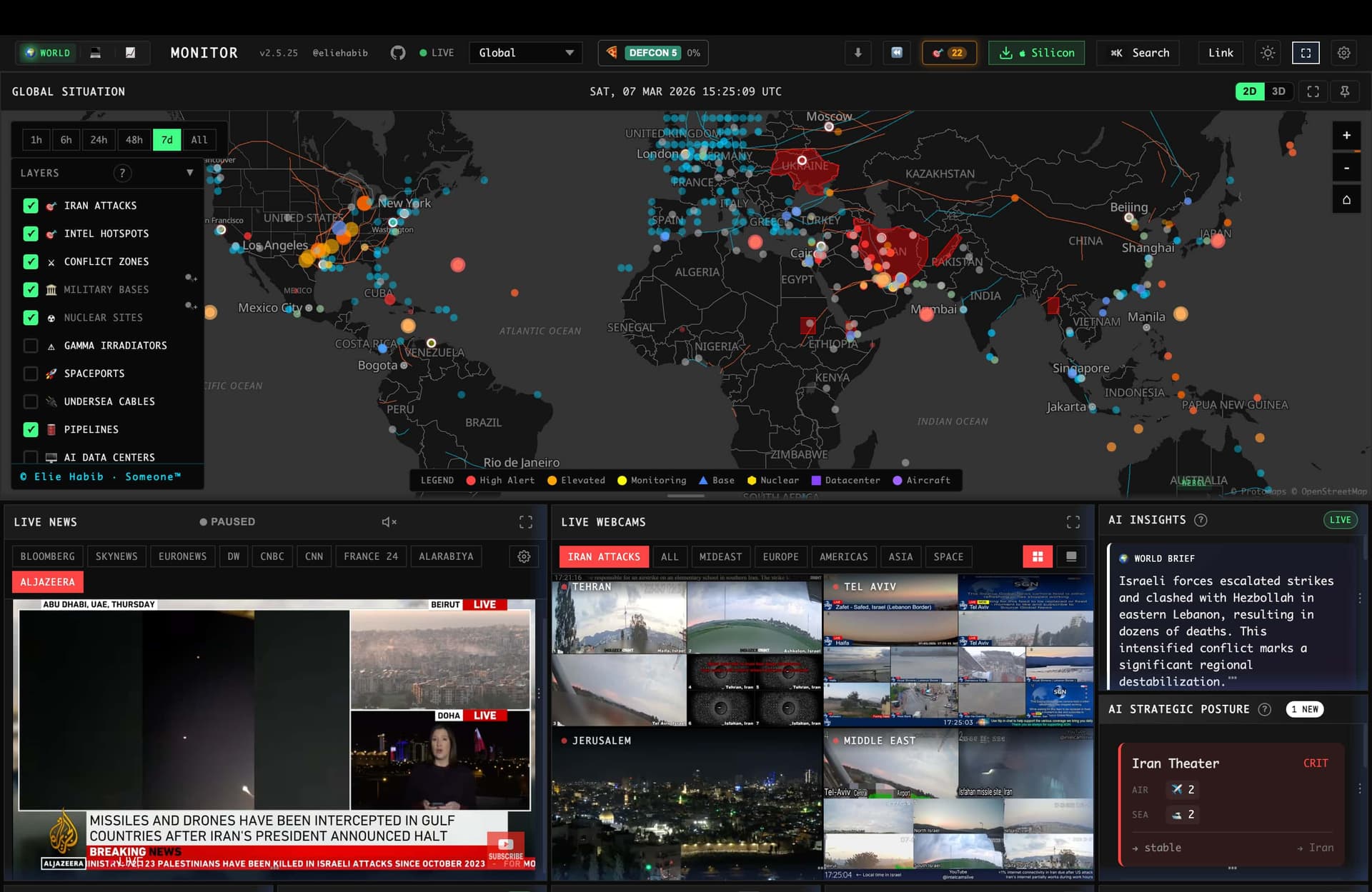 WorldMonitor 截图 1