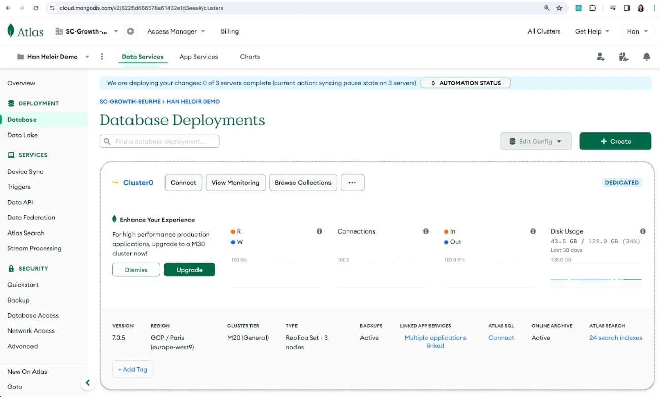 MongoDB Integration
