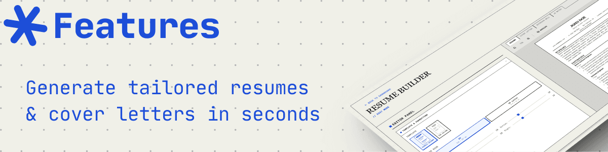 Resume Matcher 功能概览