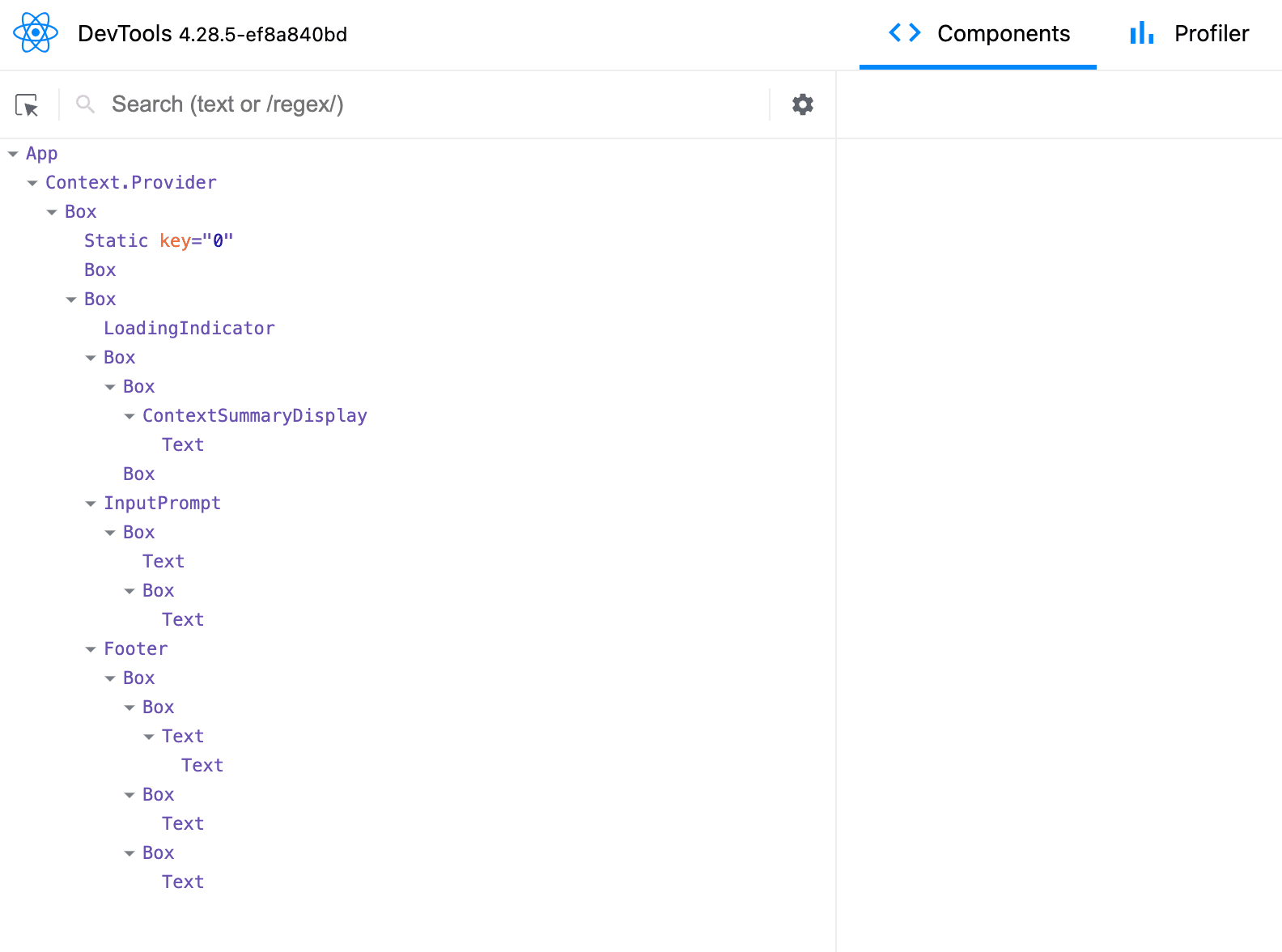 DevTools 连接状态面板