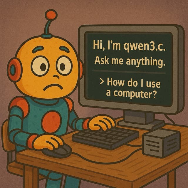 qwen3.c 项目 Logo