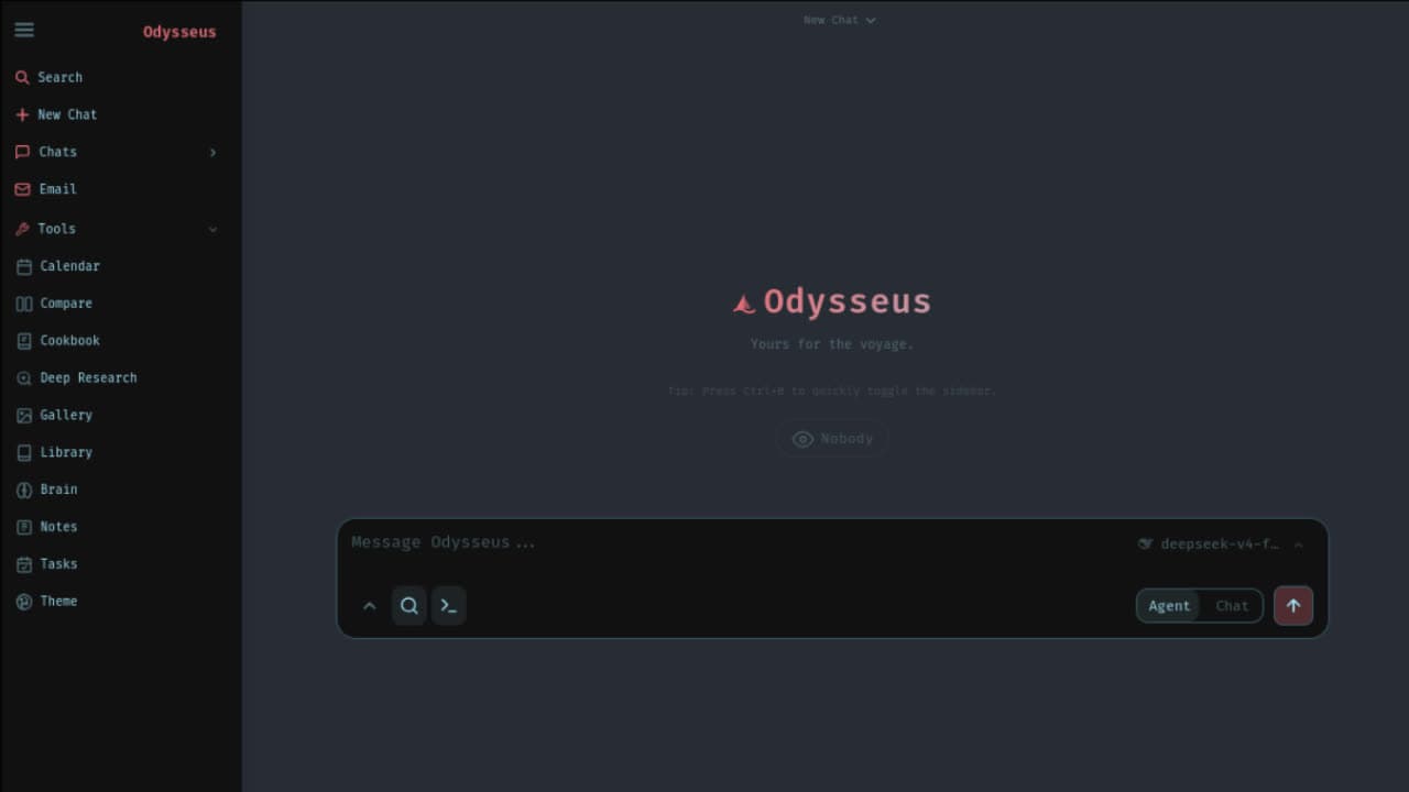 Odysseus 主界面