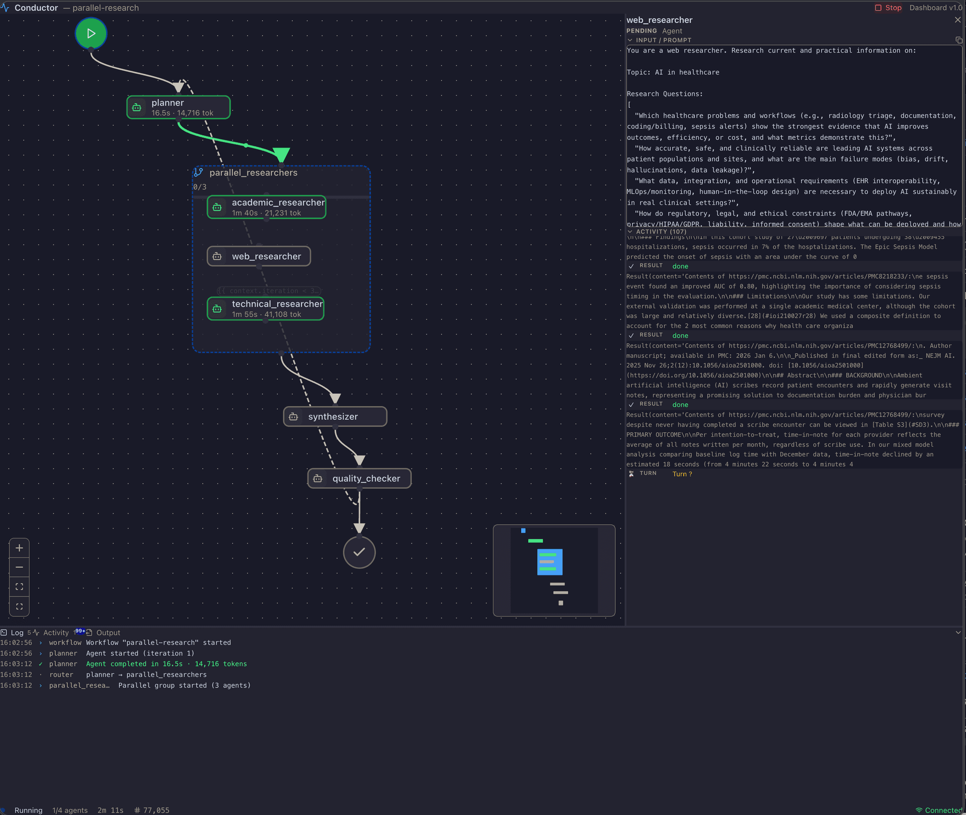 Conductor Web Dashboard