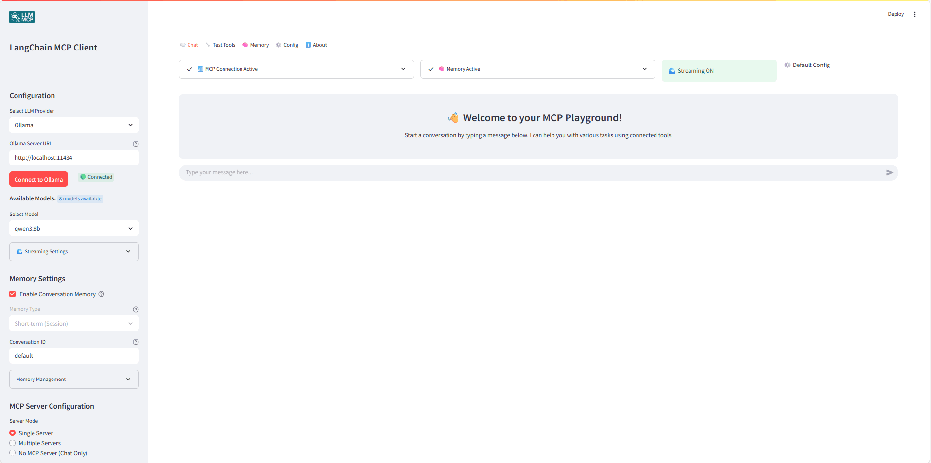 App Screenshot - Chat