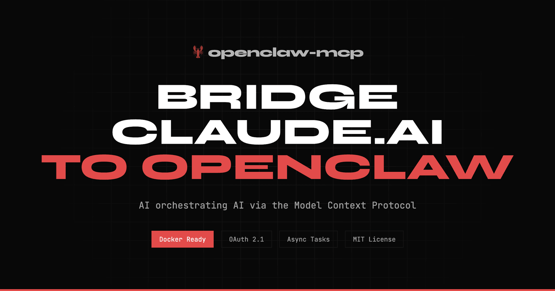 OpenClaw MCP 官方 Logo 图
